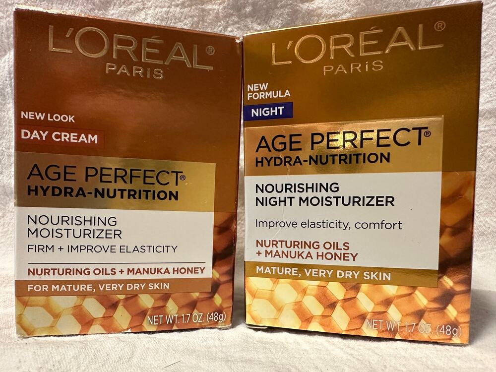 139. L'Oreal Age Perfect Hydra-Nutrition Nourishing Moisturizer; Day and Night